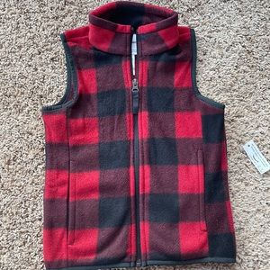 Buffalo Check vest NWT